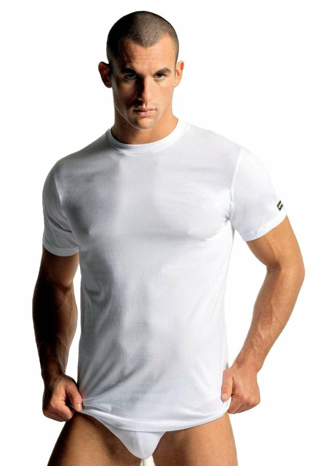 T-shirt uomo girocollo marca Navigare art. 513 in 100% puro cotone