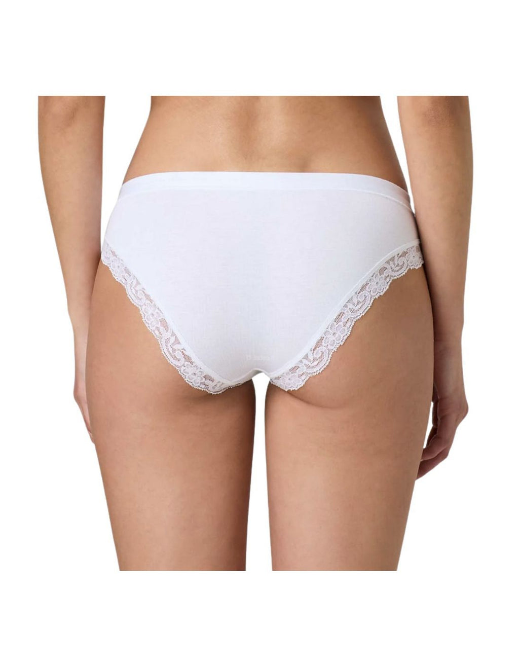 Slip donna in cotone modal con pizzo Jadea 518