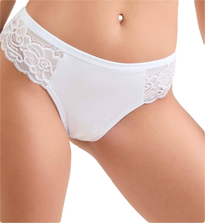 Slip Donna Cotone Modal e Pizzo 516