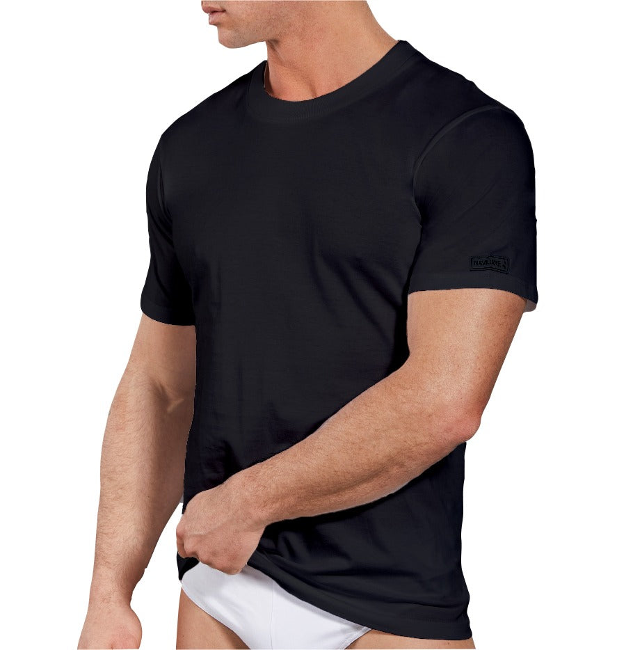 T-shirt uomo girocollo marca Navigare art. 513 in 100% puro cotone