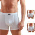 Set di 3 boxer in cotone bielastico Enrico Coveri EB1002