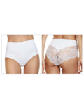 Slip midi donna taglio laser con pizzo Jadea 8016